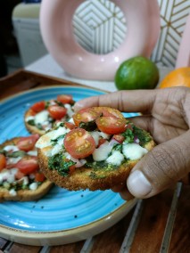 Pesto Bruschetta Toasties Recipes